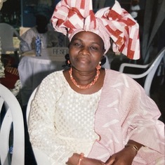 Mary @ Folake & Layi’s Traditional Wedding. Ile-Ife. 2006. 