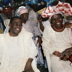 Folake & Layi’s Traditional Wedding. Ile-Ife. 2006. 
