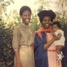 PhD Graduation photo! Ile-Ife. 1985/ 1986.