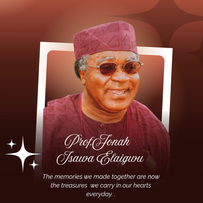 Prof. Jonah Isawa Elaigwu