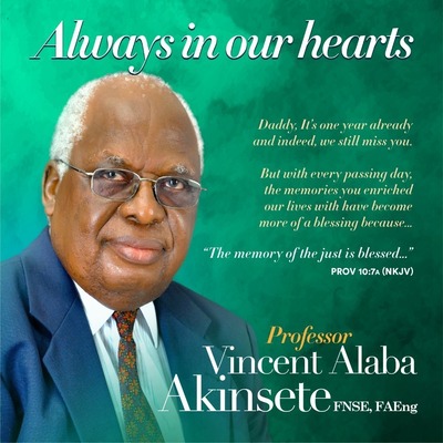 Prof. Vincent Alaba Akinsete