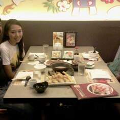 Dinner with Daddy - September 1, 2013