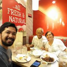Lunch with Mommy and Daddy - February 10,2017