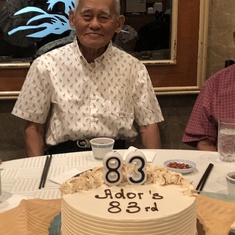 Dad’s 82nd birthday 9/16/19
