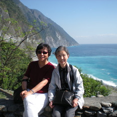 2010年母女在台湾