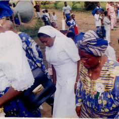 Late Pa Willy Fomenky, Late Rev. Sis. Emmanuella Nkengasong Fomenky, and now Mama Cecy has joined them!  Occasion:  Final  Profession of Rev. Sis. Emmanuella Fomenky