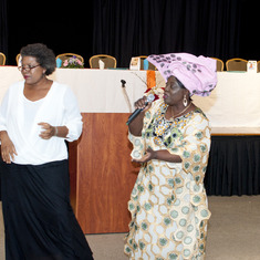 Members of the Glorious Women of Faith delivering their tribute to Queen Mama Eniyemamwen Aliu-Otokiti