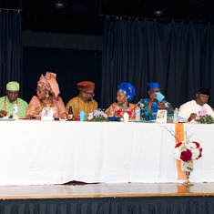 Special Guests on the High Table