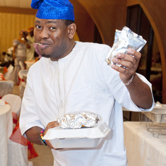Babs Olusola sure had a nice time