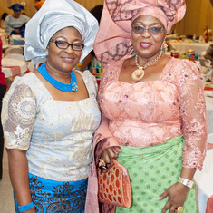 Deaconess Ronke Smith-Adebanjo and Mrs Idehen