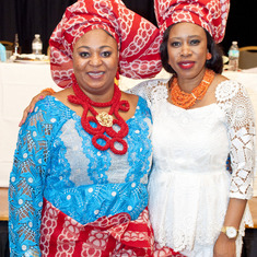 Mrs Patience Aliu-Otokiti and Marian Mustapha