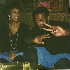 Robin and Rabon at Marakeesh Restaurant 1995