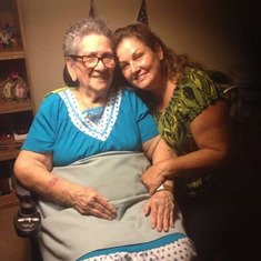 My Mom, Rachel Deal and daughter Estella M. Vigil, October 2014