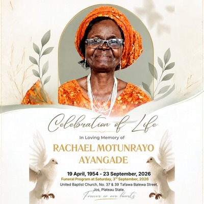 Rachel Motunrayo Ayangade