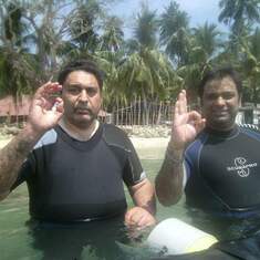 Deep diving in Andamans