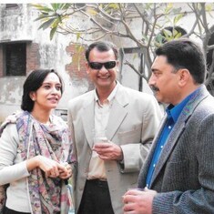 With Ruchika and Amit