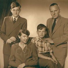 Ralph is on the left at age 16 in 1947