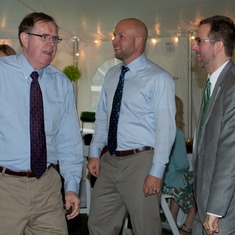 Dad and Mike and Jeff at VT Wedding