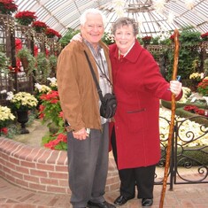 Kathy and Ralph at the Phipps.