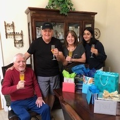Birthday with the family