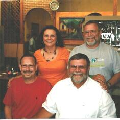 His princes' sister, Sherry Older brother Ronald, Randy and the Kenette Adkins