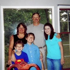 Uncle Randy & Aunt Debbie, Emily, Nathan, Matthew