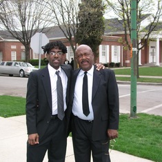 In Chicago at nephew's funeral