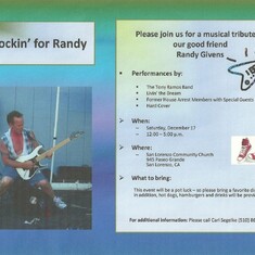 Randy Givens Music Tribute