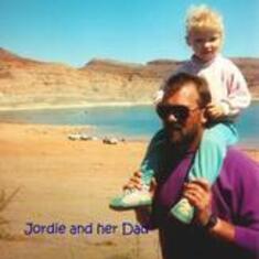 Randy Quail lake with  daughter Jordan Larson. Making memories.
