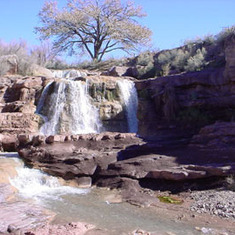 Bridal Falls, Tularosa, New Mexico