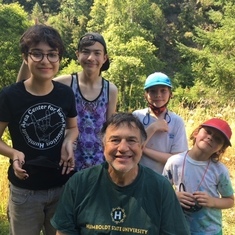 Poppy and his grandkids. His pride and joy. 