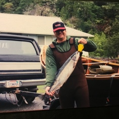 More than one fish caught from that boat. Randy was a great rower.