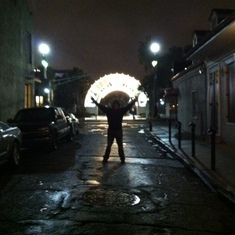 Louis Armstrong Park entrance at night. New Orleans
Randy always had an eye for beauty. 