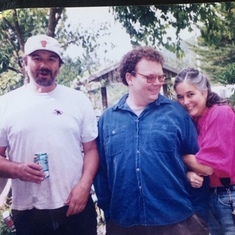 Randy with my brother Thomas and his wife Judith.