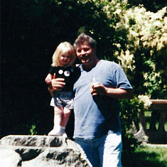 Taylor and Randy - Trip to Montana in 1998
