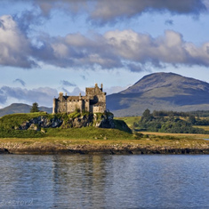 Duart Castle. Isle of Mull, Scotland. Seat of Clan Maclean.