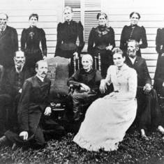 1892 Christopher Rankin family--Sam-Martha Jane-Charlotte-Nancy (Edith)-Sarah Malinda-Leannah, C Houston-Jim Tom-Andrew-Frances-Huldah-John Fain