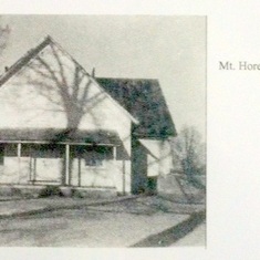 1945 - Mt Horeb School, Dumplin Valley TN, front view