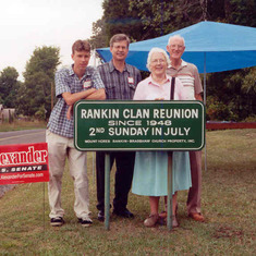 2002 Rankin Clan Reunion - Mt Horeb - Hazel Townsend & Roy Rankin