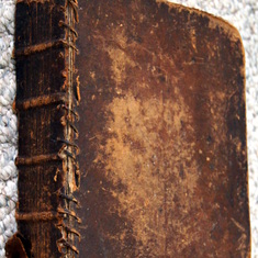 1805 Family Bible, Bradshaw-Rankin (3), binding