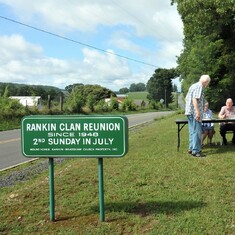 David Rankin and Wayne Rankin at the 2023 Rankin Clan Reunion