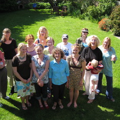 Some of the women in Dad's life- he loved this photo. July 2009