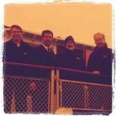Ryan Mullen, James Dean, Arthur Emtage and Captain Ratch Wallace aboard the Canadian Empress 2011