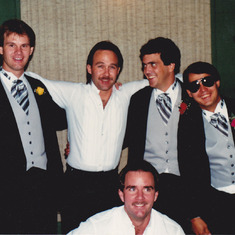 Ray with Shades ( I wonder why) 1986 Wedding