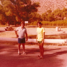 Ray n Phil on way to Vegas - Early 80s