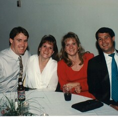 Jim & Dee's wedding, 1996