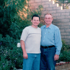Ray with his Dad