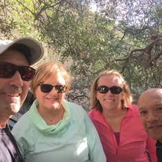 Hike with Ray in December 2018 in Aliso woods canyon 