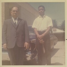 Rayford and maternal grandfather - 1966