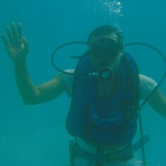 Scuba Diving in the Virgin Islands  - 1987 